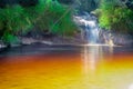 The red Lake at the Ibitipoca National Park